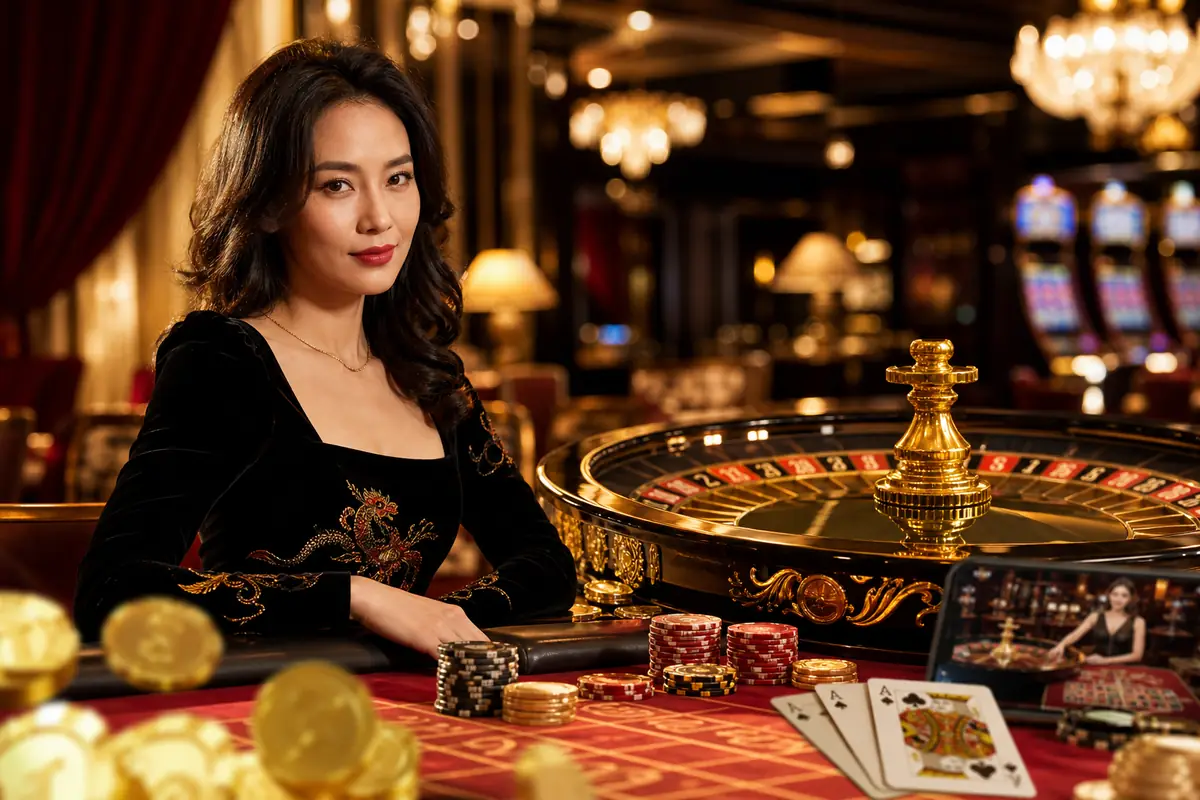 711club Casino VIP lounge meja eksklusif